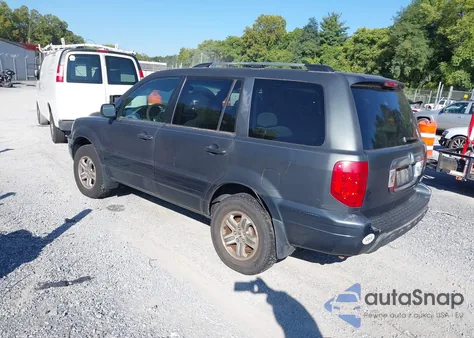 2003 Honda Pilot Ex z USA, uszkodzony, nr VIN 2HKYF18463H602102